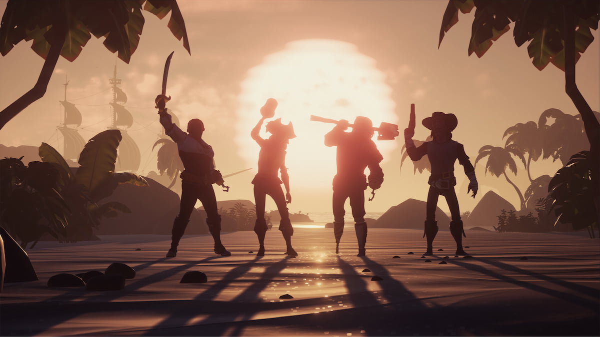 Pirate crew Sea of Thieves