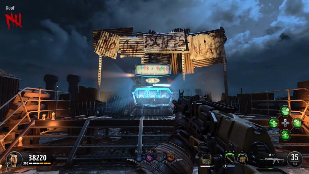 The Pack-A-Punch machine in Blood of The Dead is a weapon upgrading machine. 