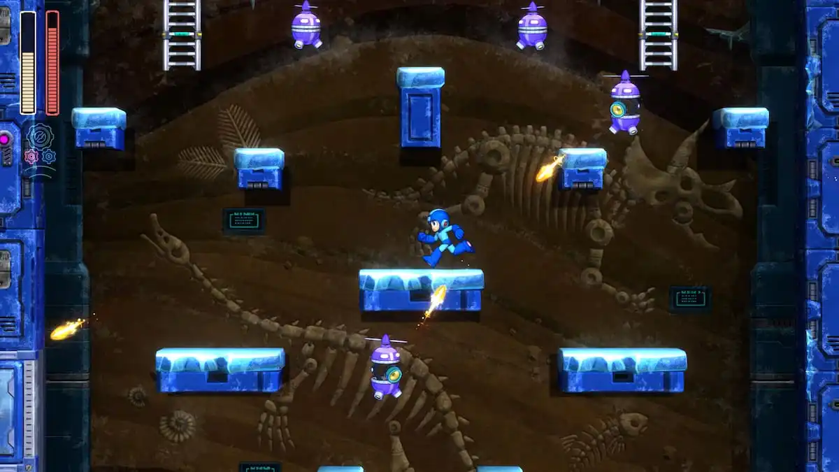 Megaman 11 Tundra Man stage