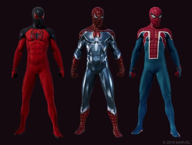 Spider-man The Heist DLC Suits