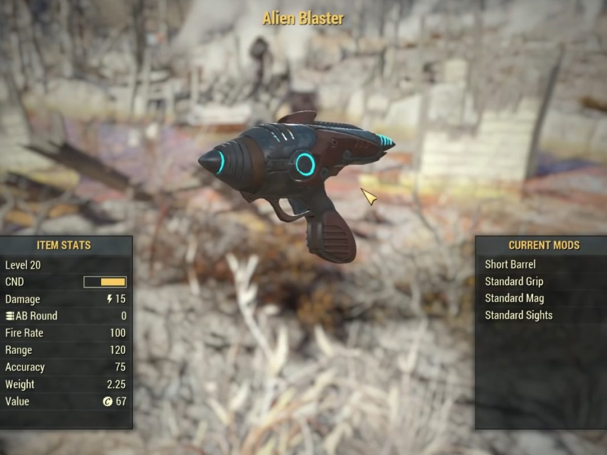 Fallout 76: Where To Find Alien Blaster Location Guide | Rare Weapon -  Gamepur