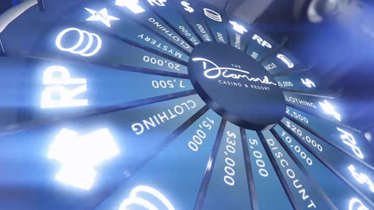 All GTA 5 Diamond Casino Lucky Wheel Mystery Rewards Gamepur