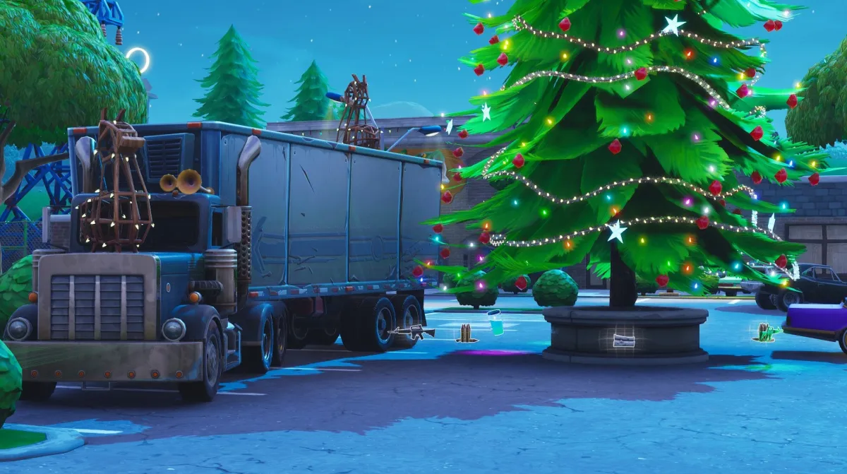 All Holiday Tree Locations in Fortnite