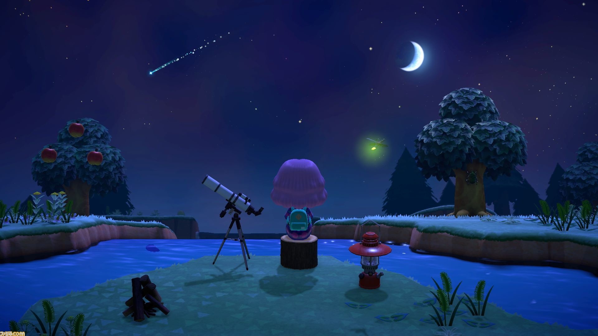 Animal Crossing Google Meet Background