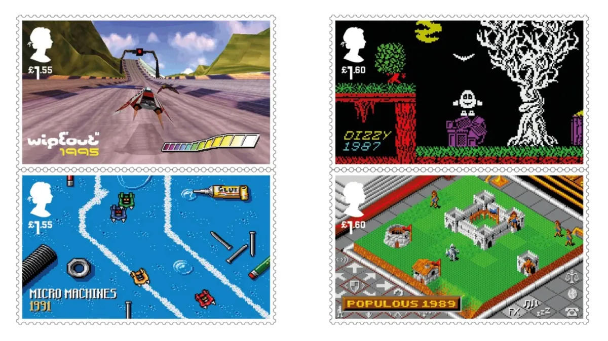 Video Game Character Stamps