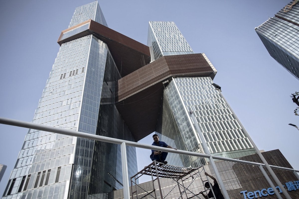 Tencent building in China