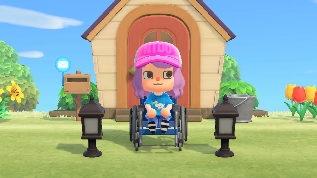 Animal Crossing New Horizons Wheelchair