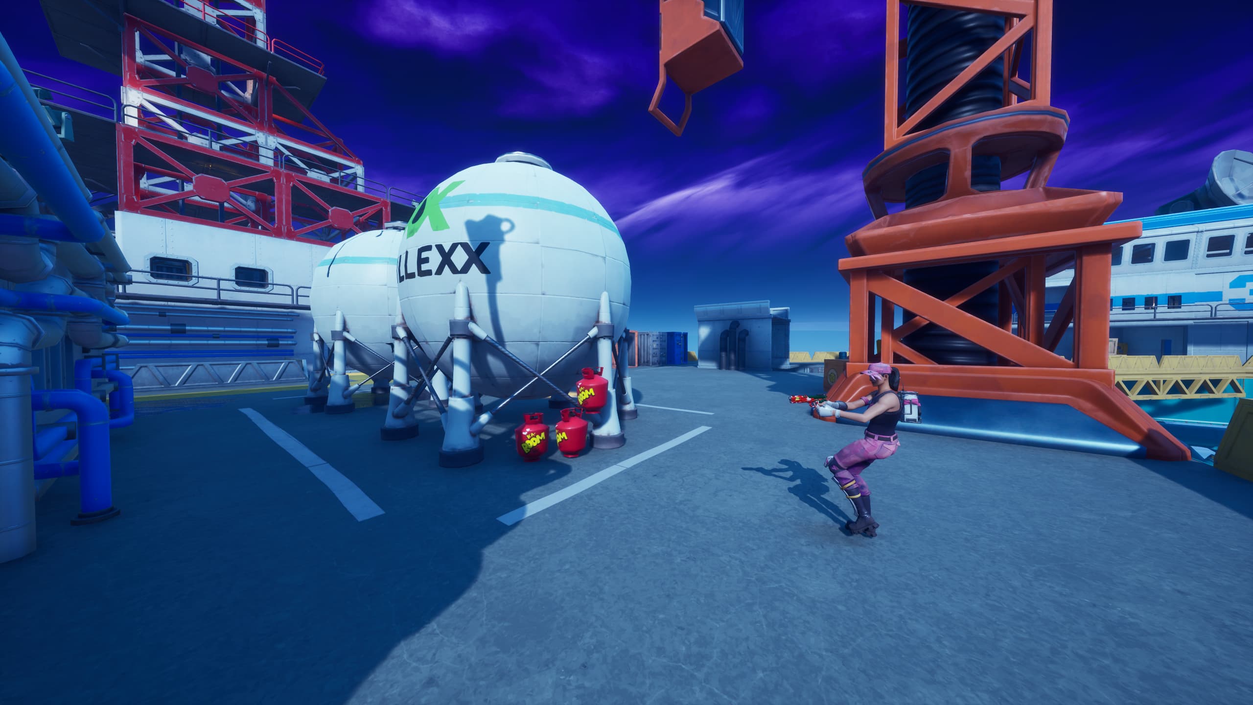 How to destroy structures with Propane Tanks in Fortnite Chapter 2