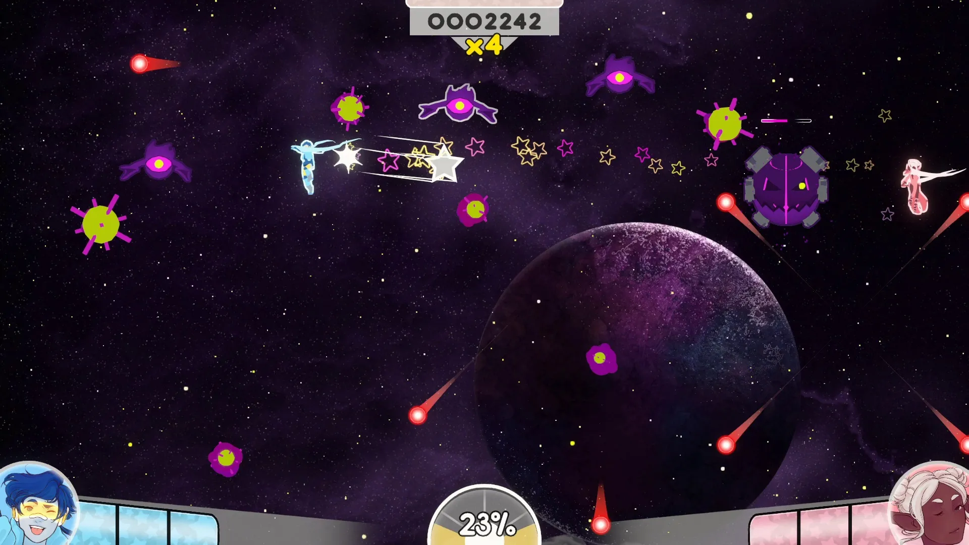 StarCrossed game screen