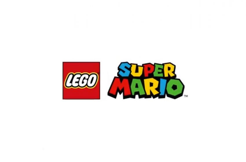Логотип Лего Супер Марио