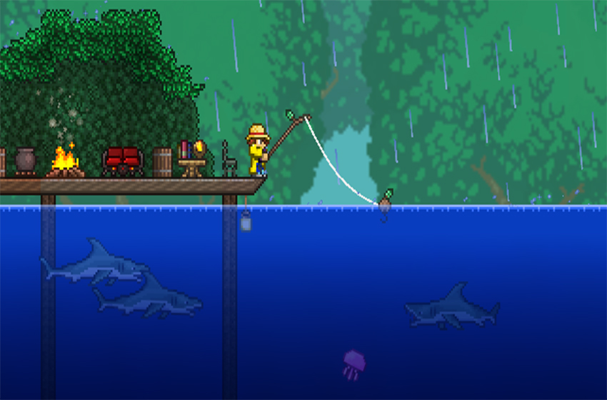 How to get fishing bait in Terraria Gamepur