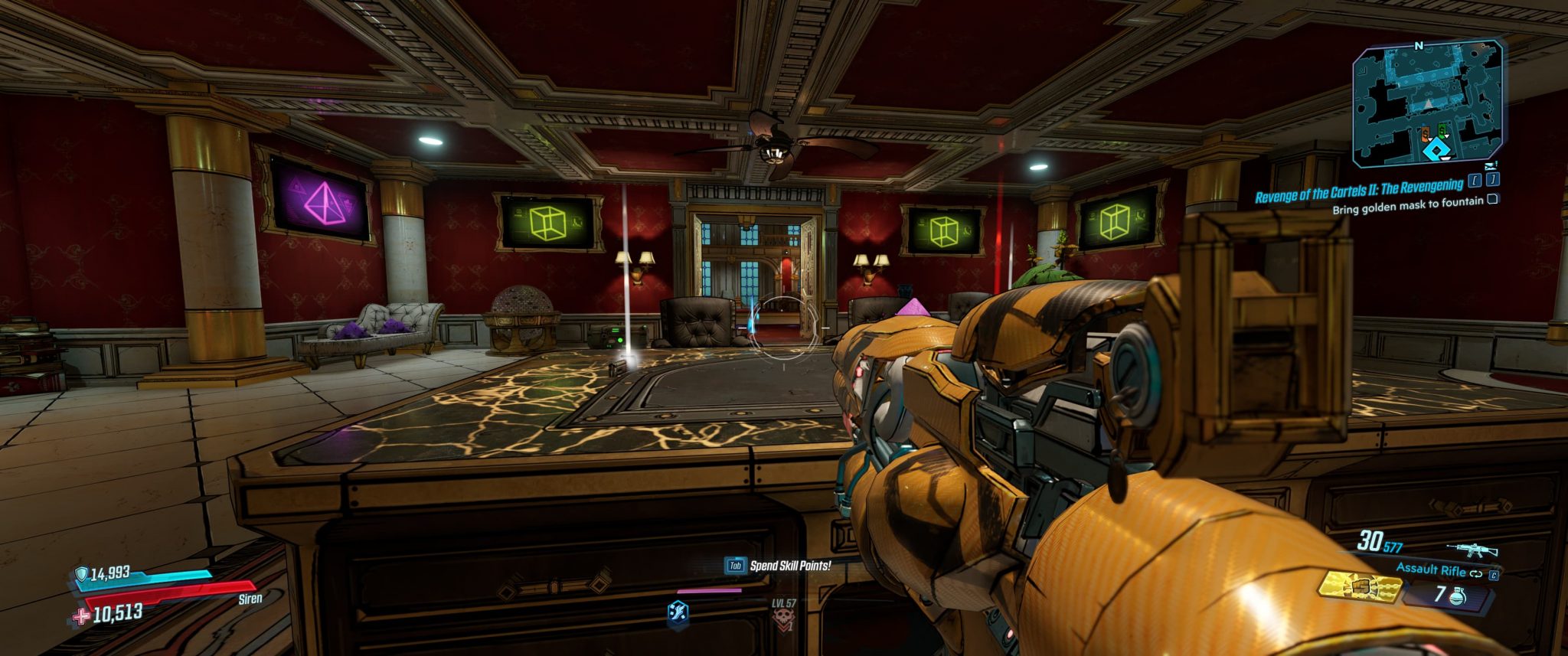 How to solve the Villa Ultraviolet puzzle in Borderlands 3 Every