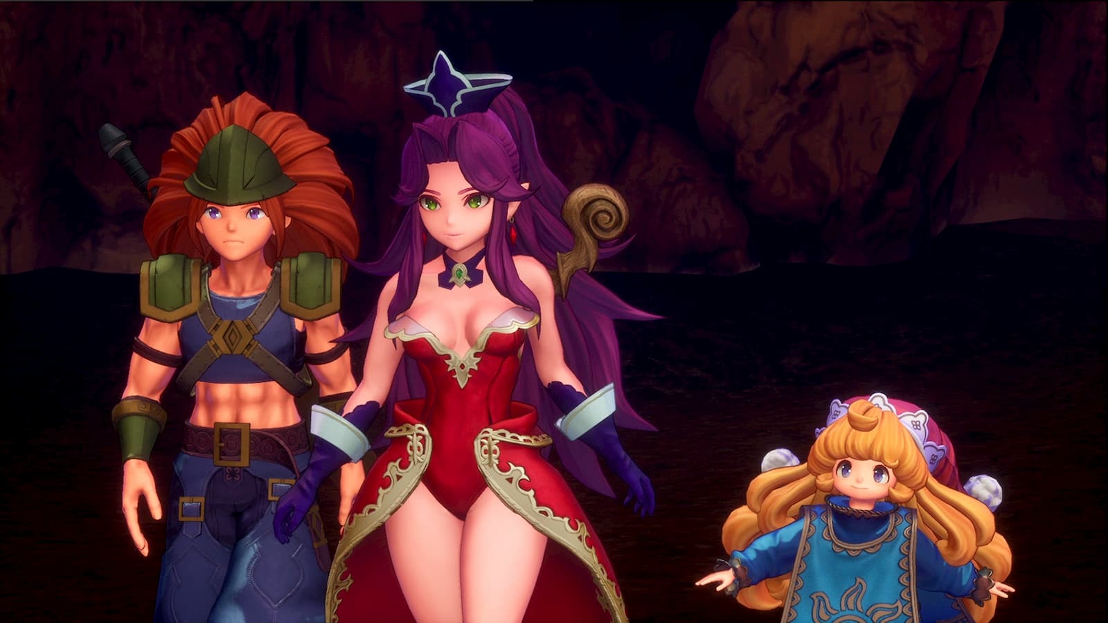 Trials of Mana party
