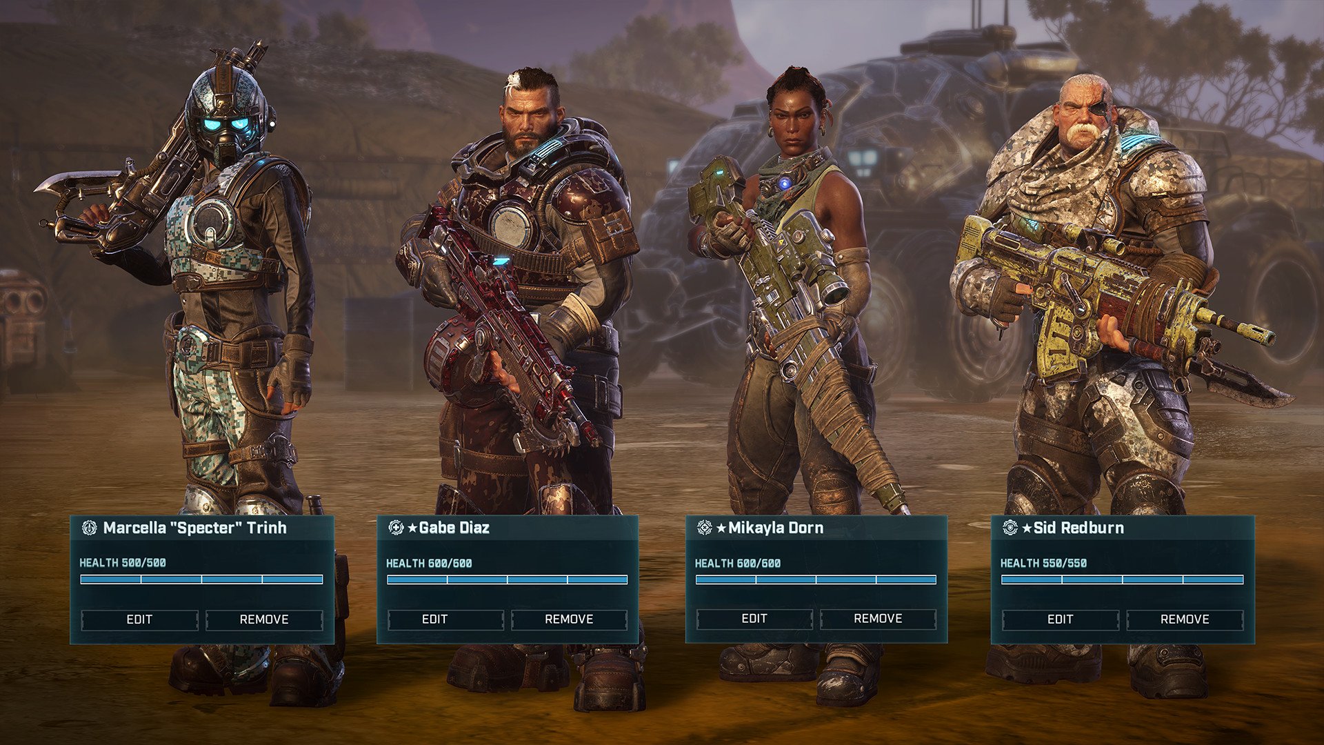 How to upgrade weapons and armor in Gears Tactics 