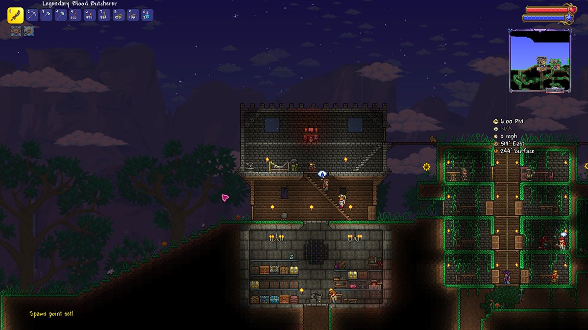 How to make a bed and set your spawn point in Terraria Gamepur