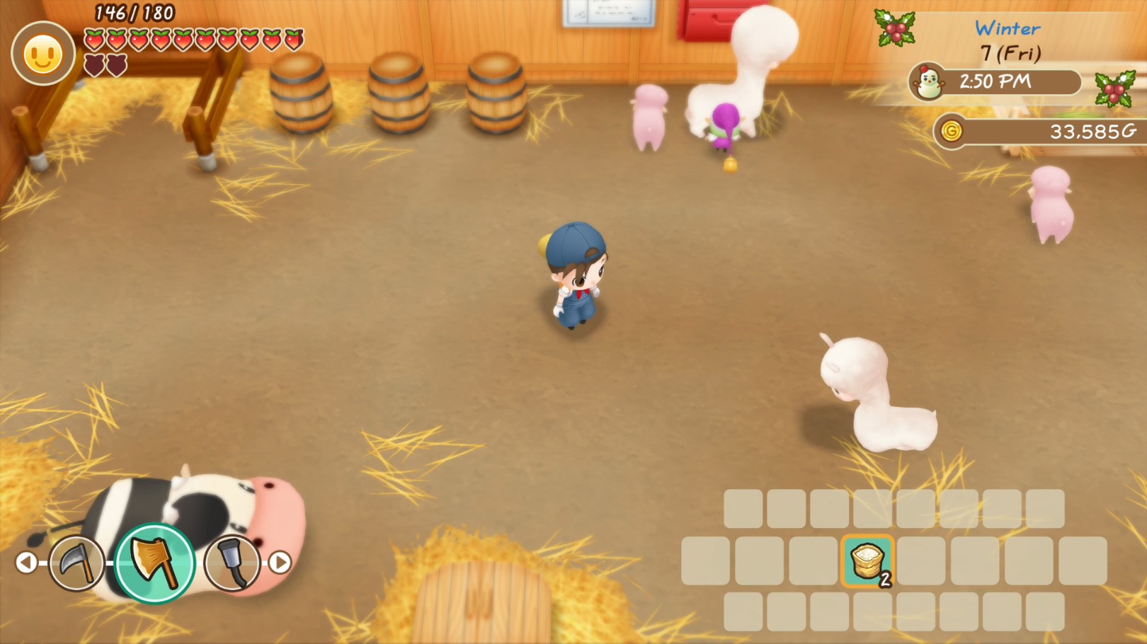  Where to get animals for your farm in Story of Season: Friend of Mineral Town 