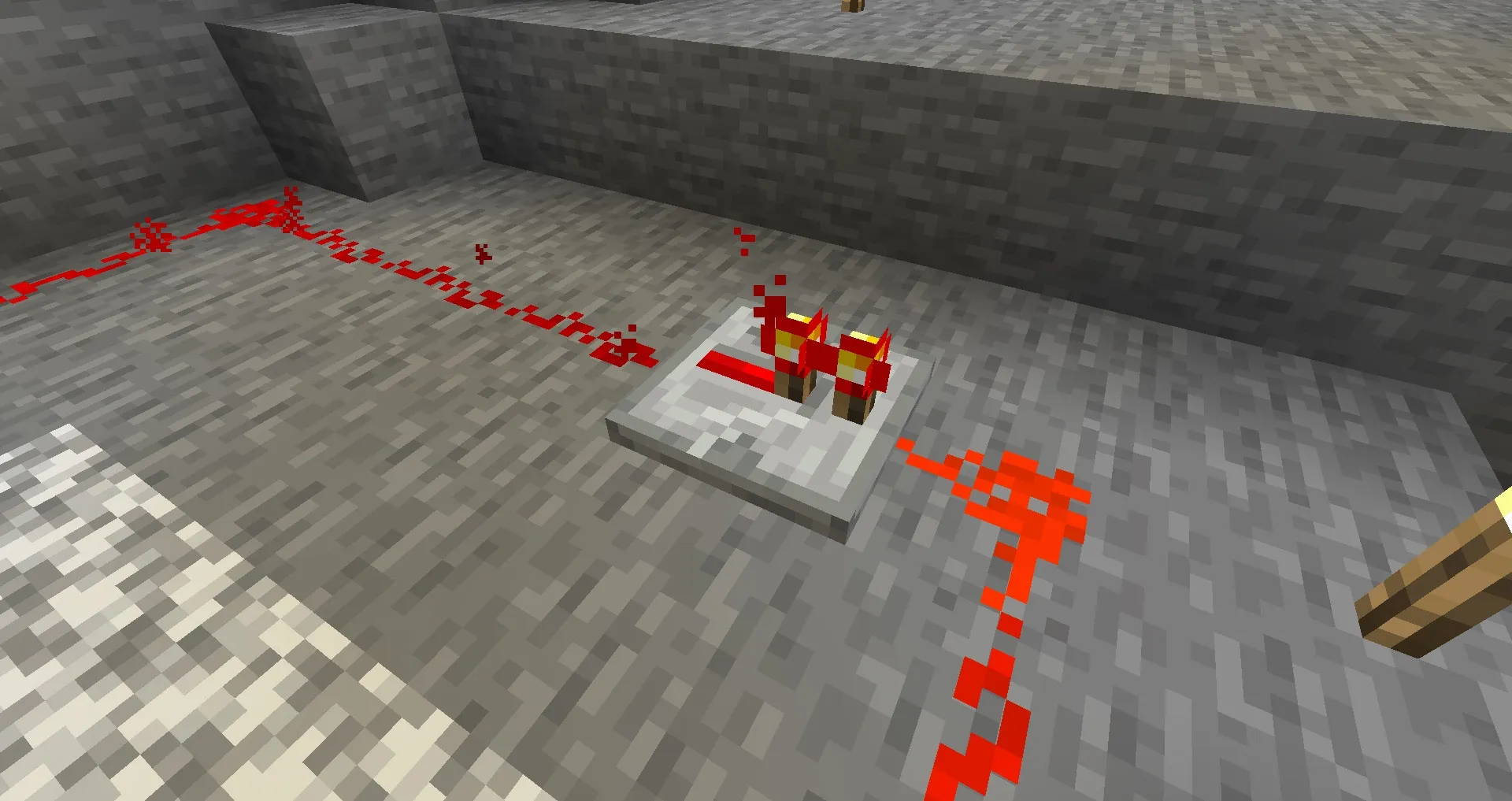 Redstone Repeater in action