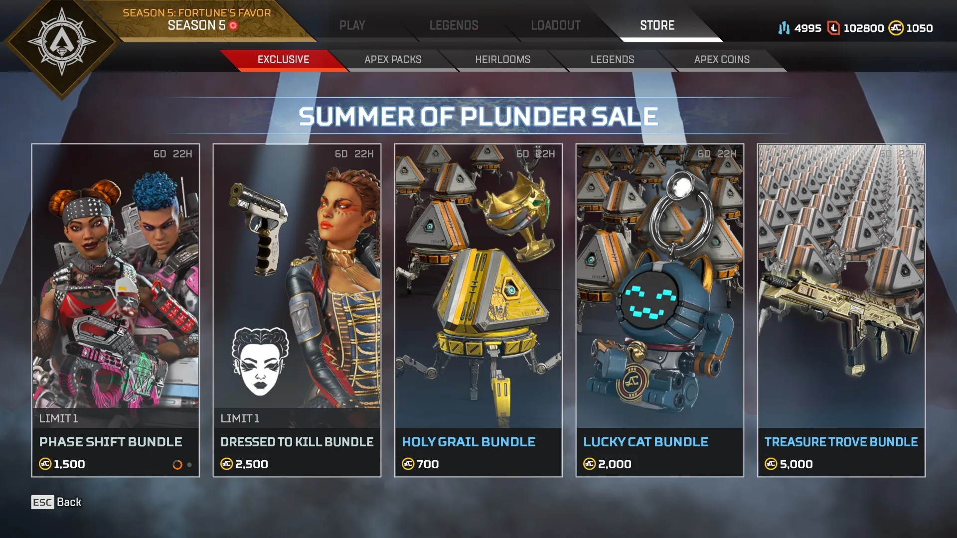 summer of plunder sale