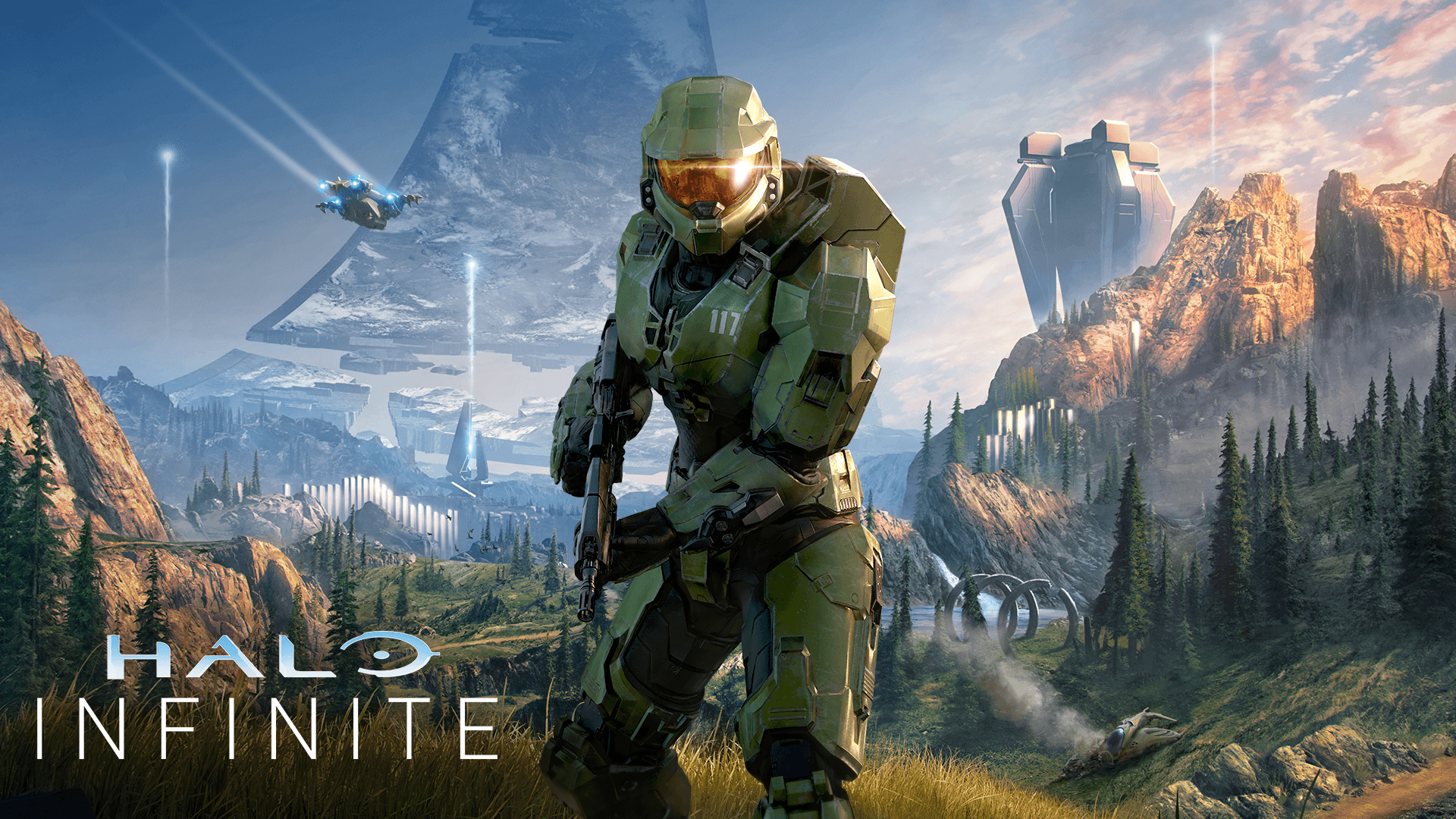 Halo Infinite key art gives clearest look yet at Master Chief's next adventure