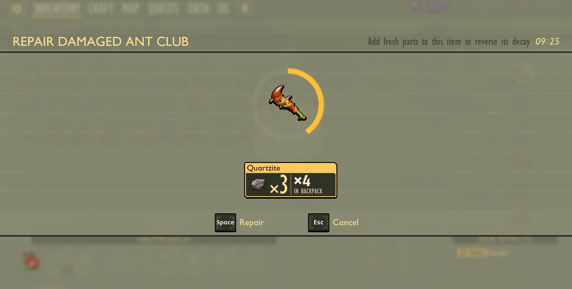 How to repair weapons and tools in Grounded Gamepur