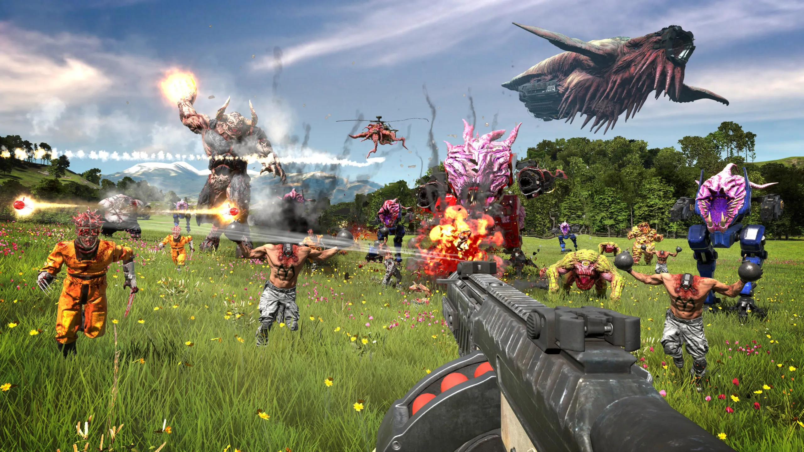 What is the release date of Serious Sam 4?