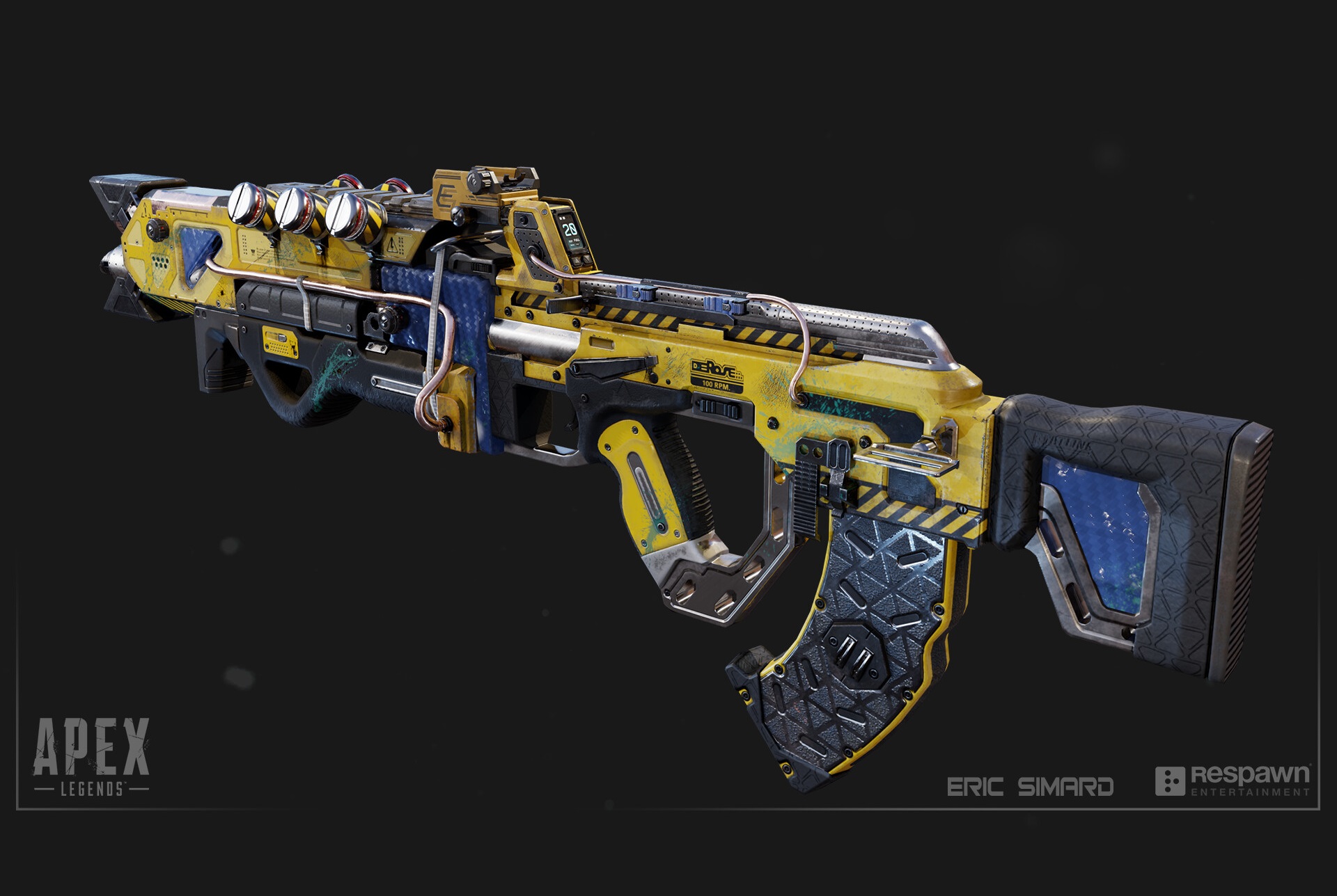 Apex Legends gold guns care package weapons flatline