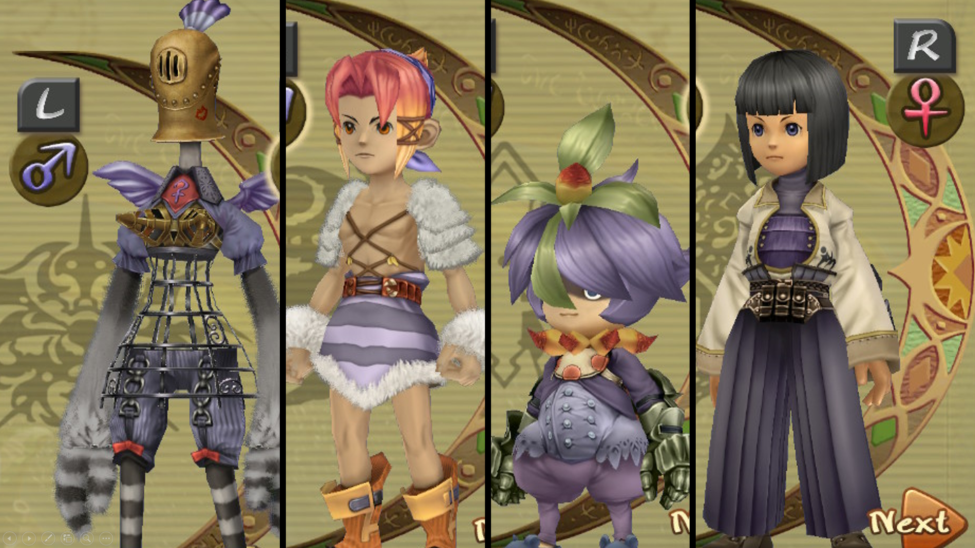  All new player skins in Final Fantasy: Crystal Chronicles Remastered 