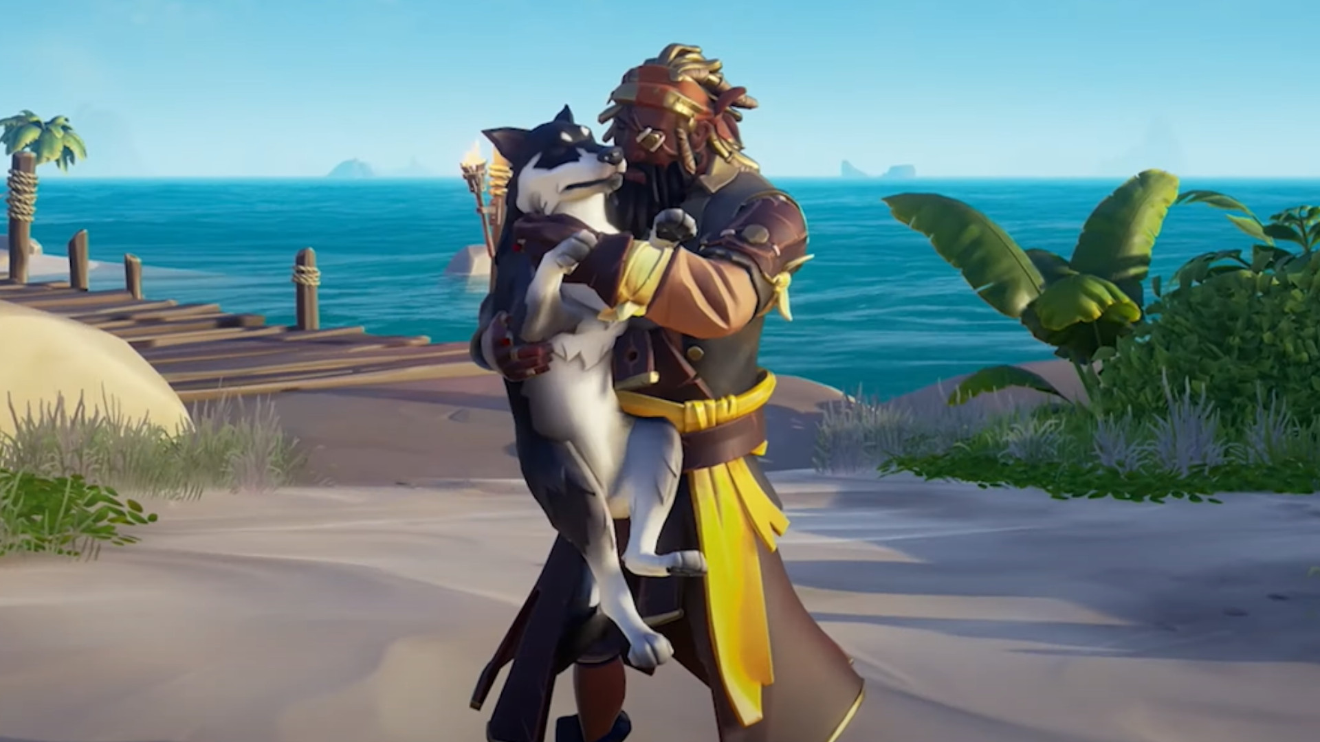 How to unlock dogs in Sea of Thieves Gamepur