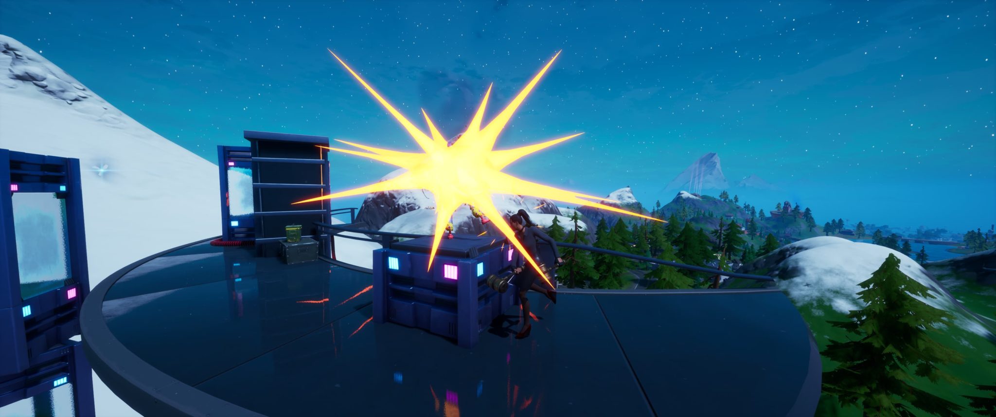 Where to destroy Collector Cases at The Collection in Fortnite Chapter 2 Season 4 Gamepur