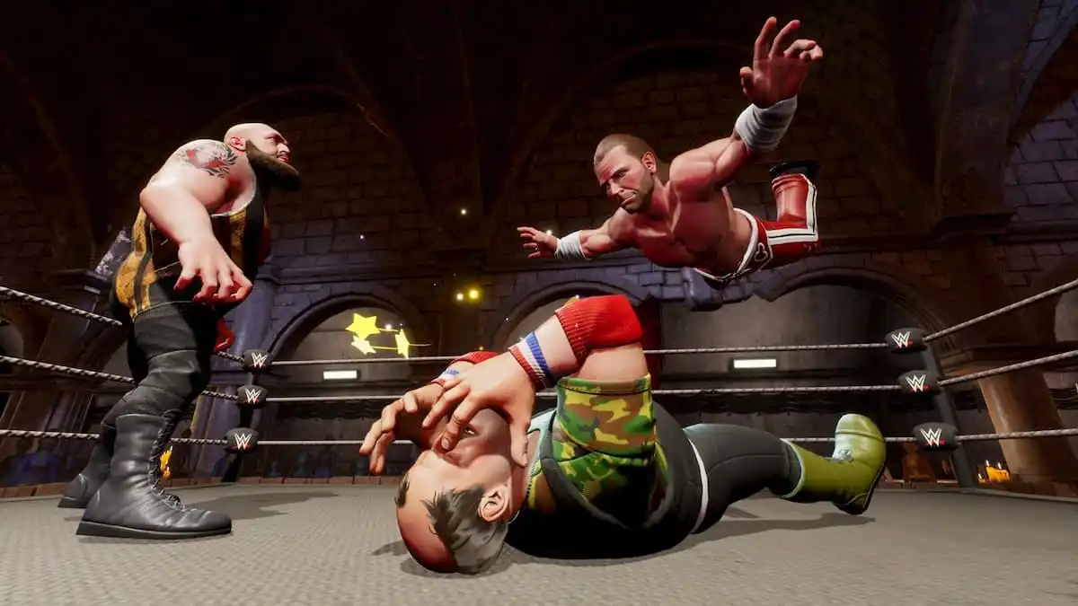  How to use the bagpipes in WWE 2K Battlegrounds 