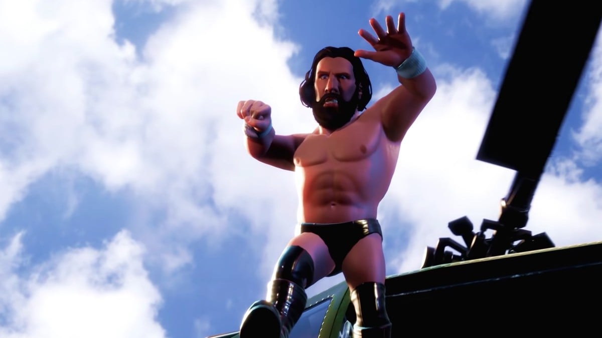  How to jump on the helicopter in WWE 2K Battlegrounds 