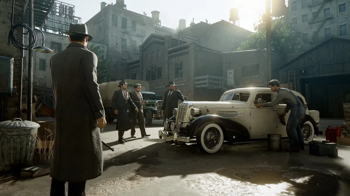 When is the exact release time for Mafia: Definitive Edition?