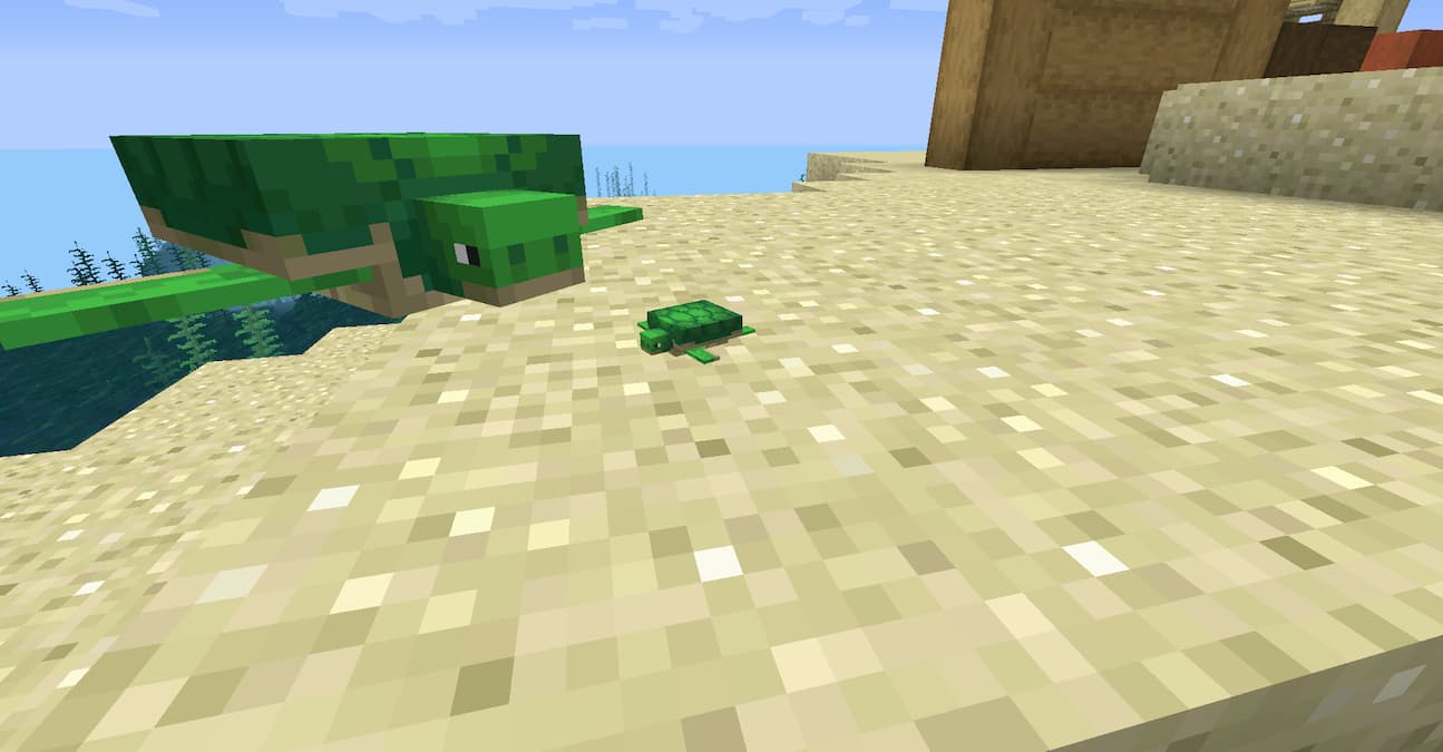  How to breed turtles in Minecraft 