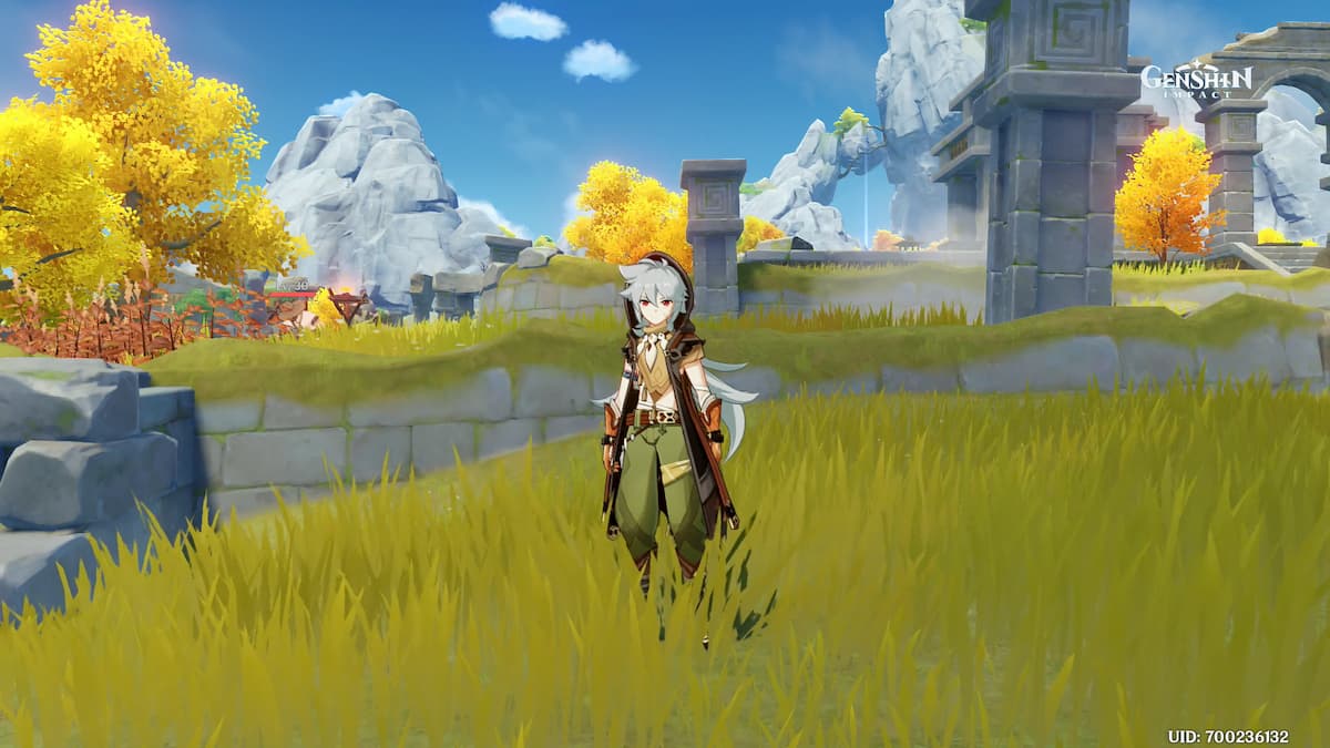 Where is the Statue of the Seven to the north of Liyue in Genshin