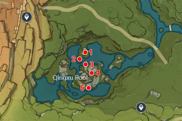 All Geo Seal Locations in Qingxu Pool in Genshin Impact – Game News