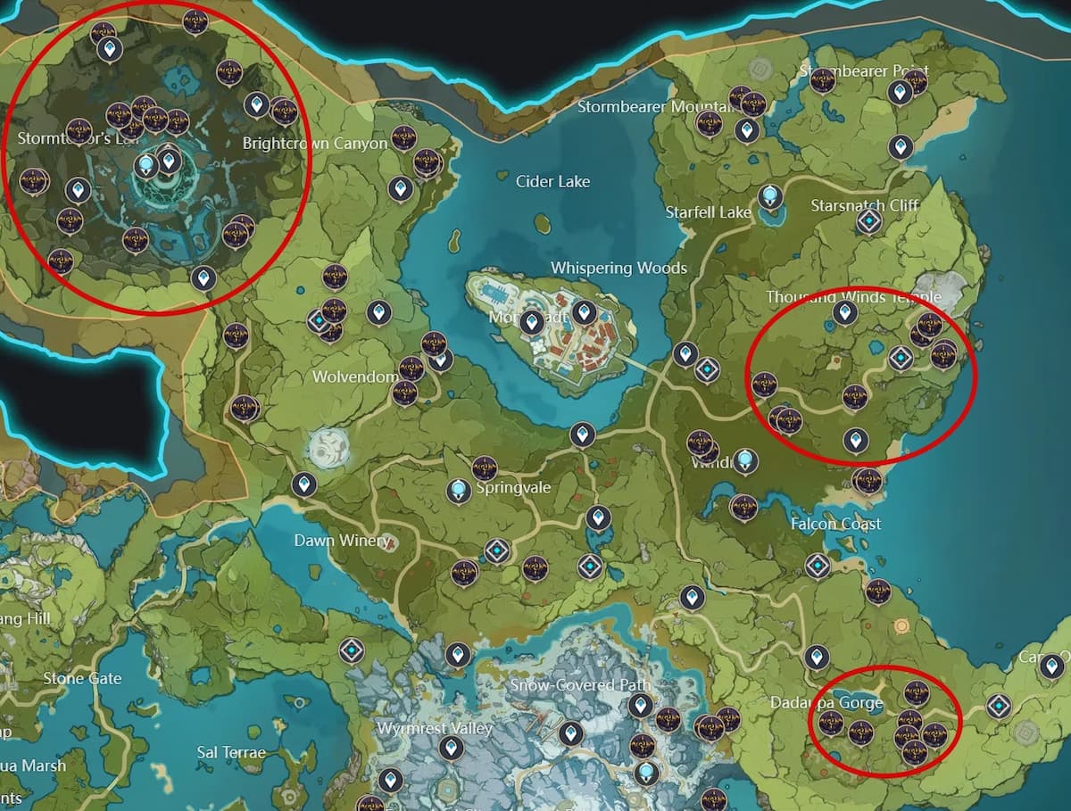 The best place to farm Firm Arrowheads in Genshin Impact Gamepur