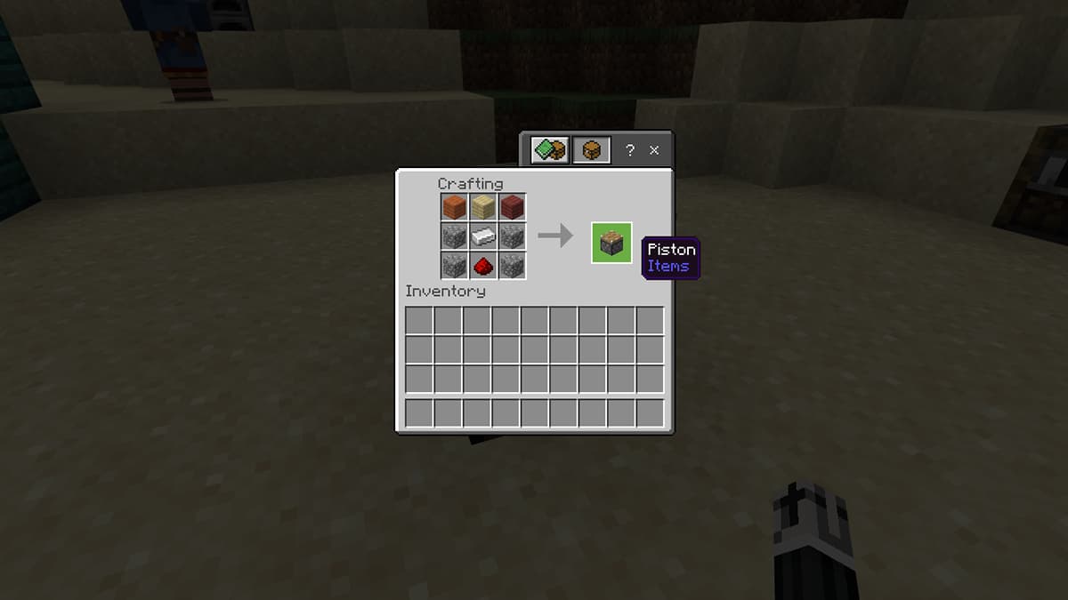 How to make a Piston and a Sticky Piston in Minecraft Gamepur