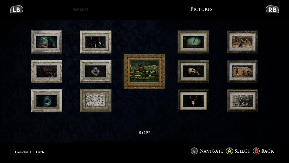 Where to find all pictures in The Dark Pictures Anthology: Little Hope