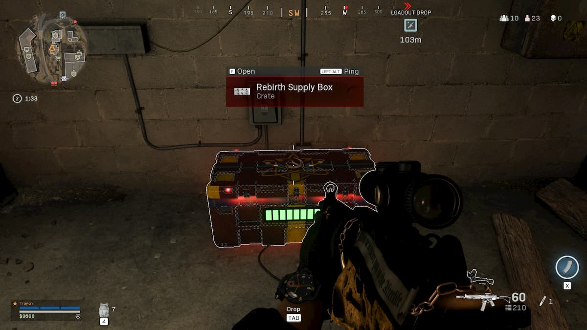 How the rebirth supply boxes work and how long it takes to recharge in