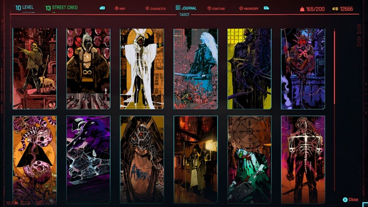 All Cyberpunk 2077 Tarot Card locations Gamepur