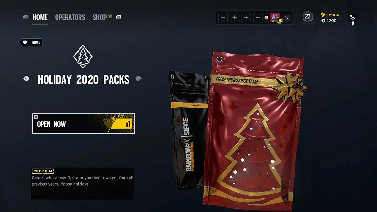  How to get a Holiday 2020 Pack in Rainbow Six Siege 