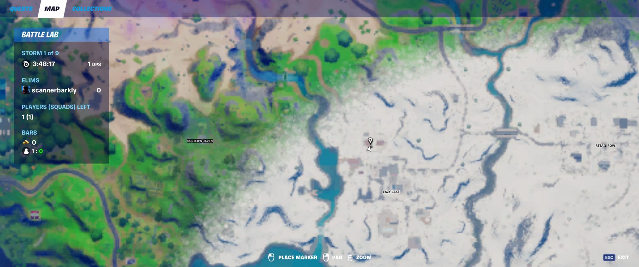 Where to destroy Nutcracker Statues in Fortnite Operation Snowdown