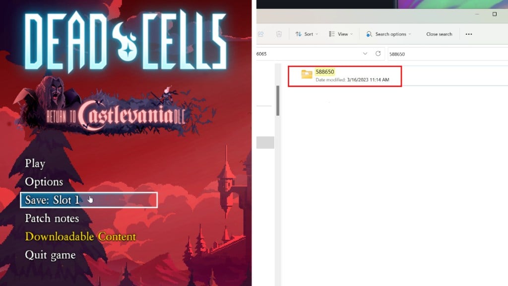 Verifying Steam Cloud Working after launching Dead Cells