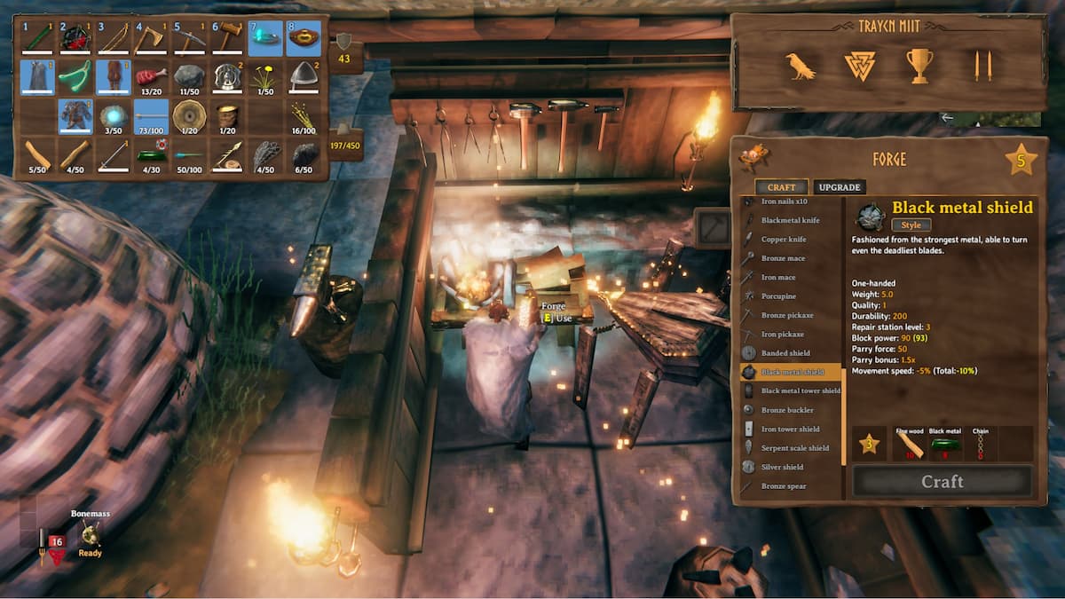 How to style and customize your shield in Valheim Gamepur