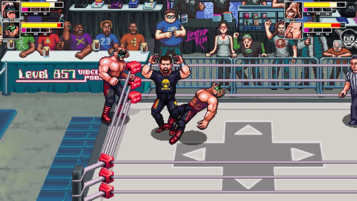 How to wrestle as a tag team in RetroMania Wrestling 