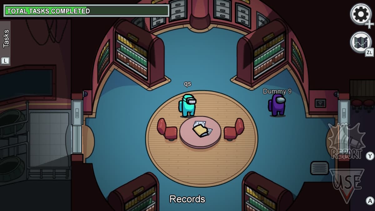 How to complete all Records tasks on Airship in Among Us Gamepur