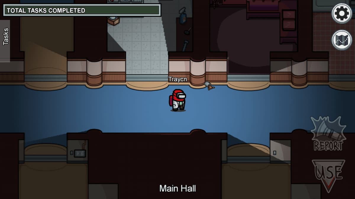 How to complete all Main Hall tasks on Airship in Among Us Gamepur