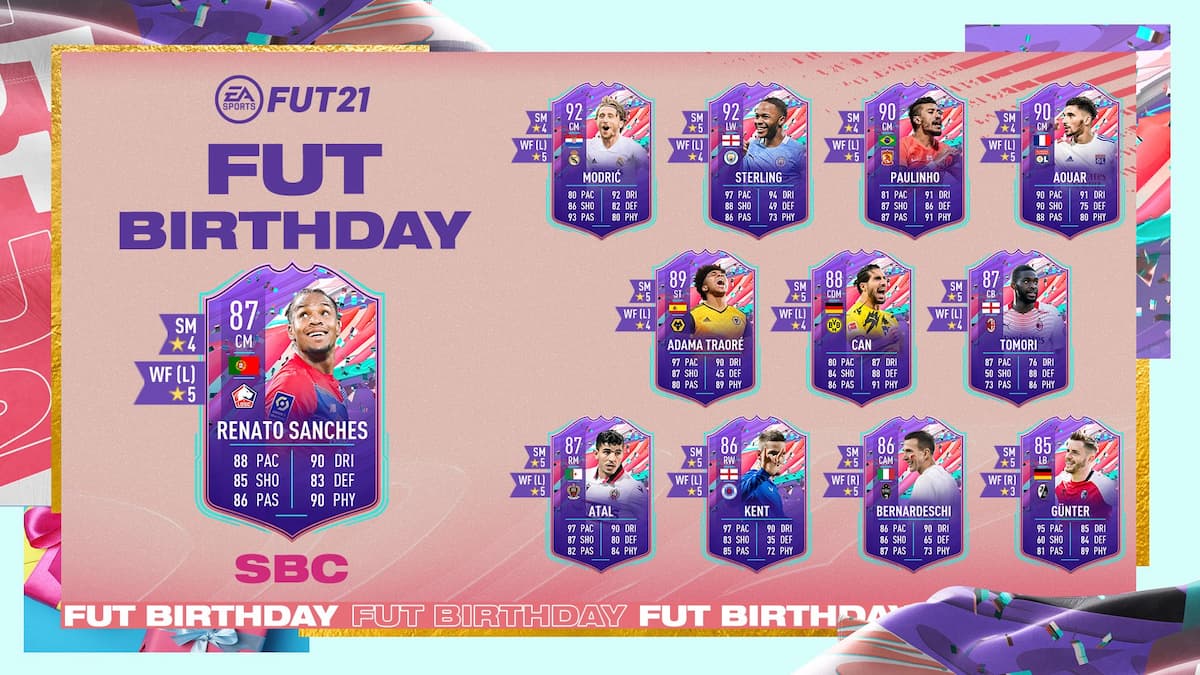  FIFA 21: How to complete FUT Birthday Renato Sanches SBC – Requirements and solutions 
