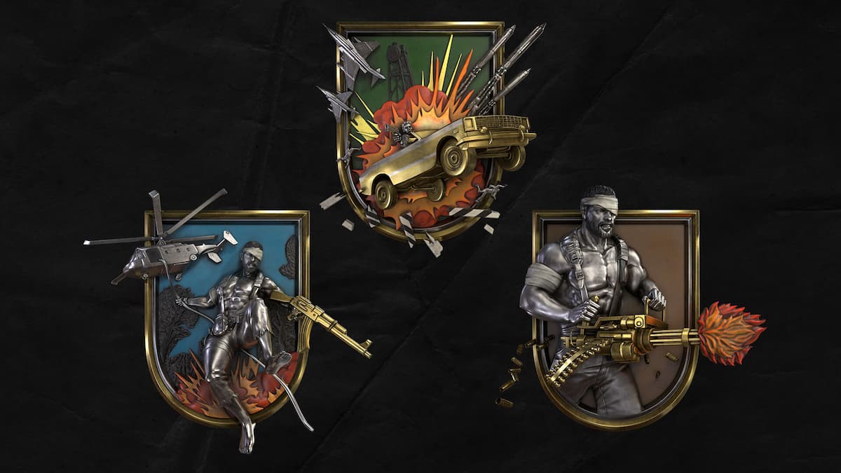 Call of Duty: Black Ops Cold War 80s Action Heroes Medals