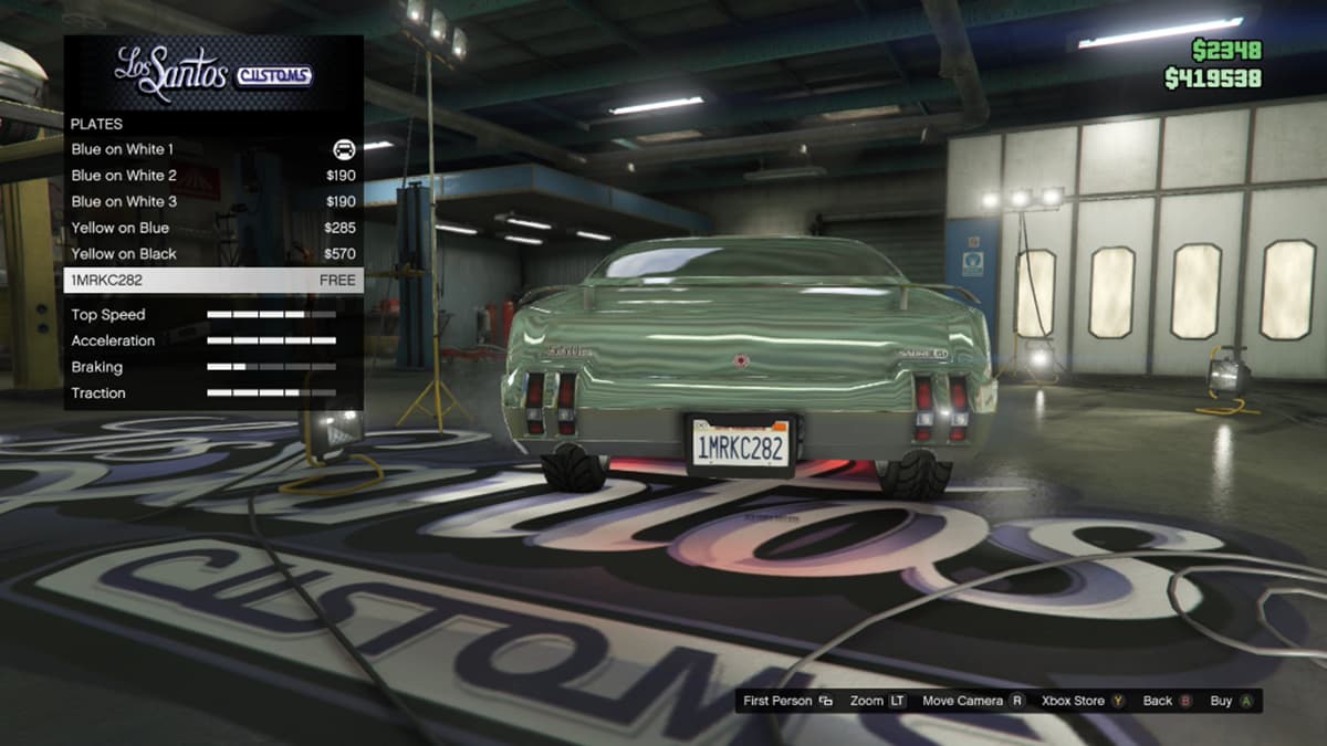 How to get custom plates in Grand Theft Auto Online Gamepur